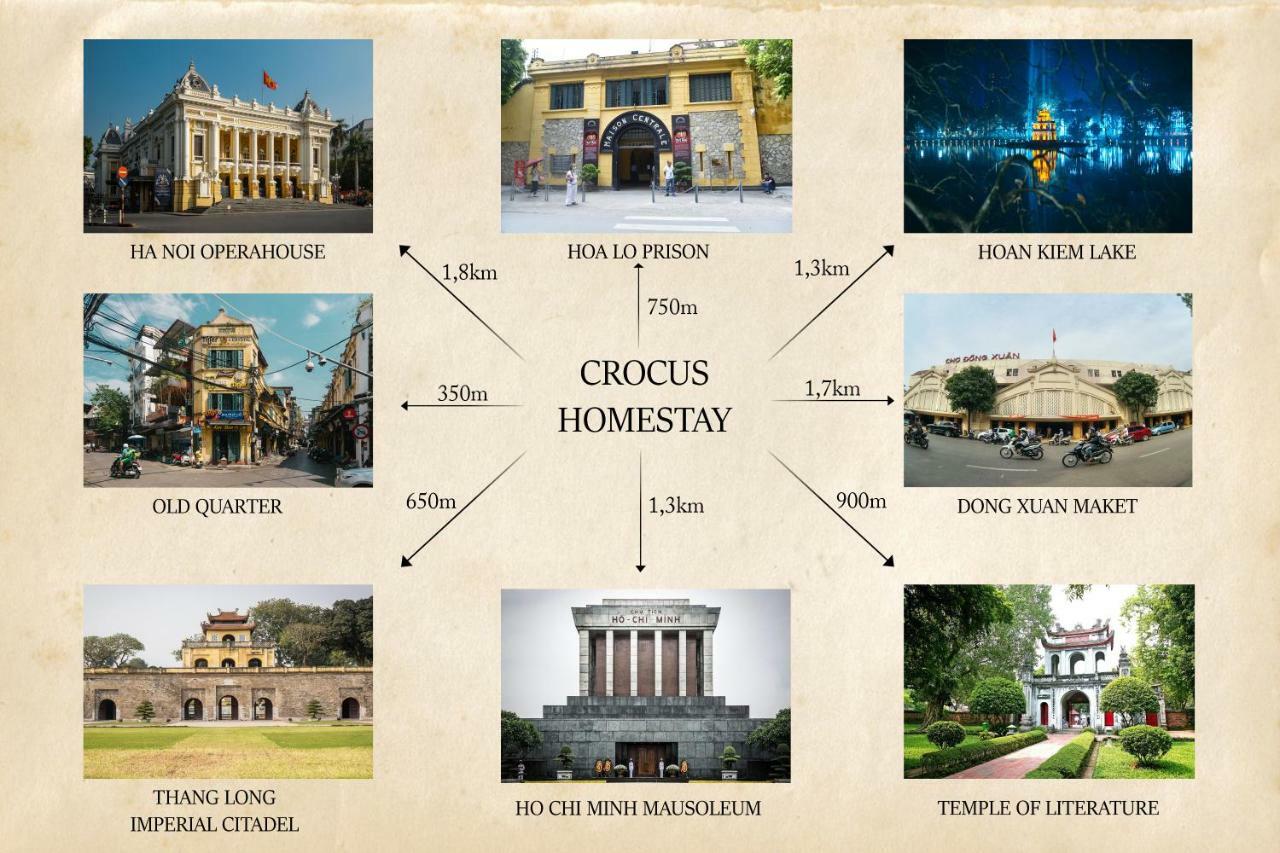Hanoi Crocus Homestay Hanói Exterior foto